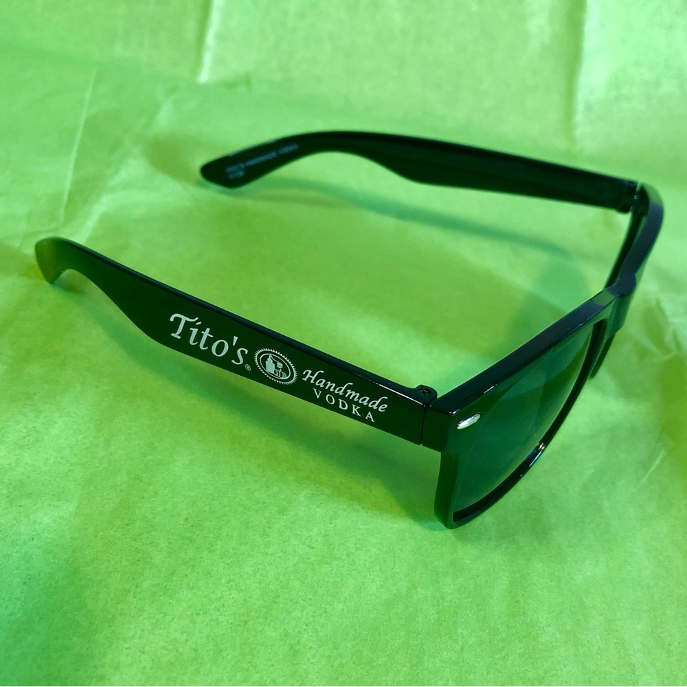 Tito’s Vodka Sunglasses Black New